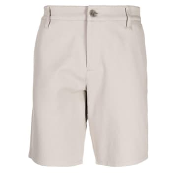Shop Paige Beige Rickson Trouser Shorts In Neturals