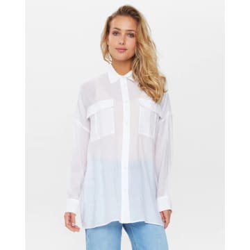 Numph Nuelinam Bright White Shirt