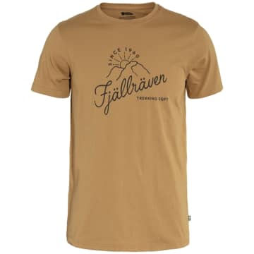 Fjall Raven Sunrise T-shirt In Brown