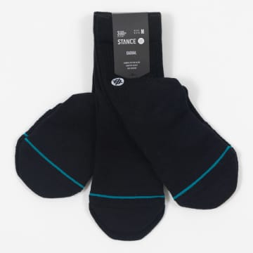 Stance Icon Qtr 3 Pack In Black