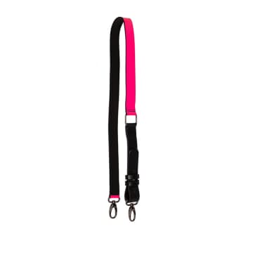 Tracey Neuls Shoulder Strap Hot Pink Neon Pink Patent Leather Strap