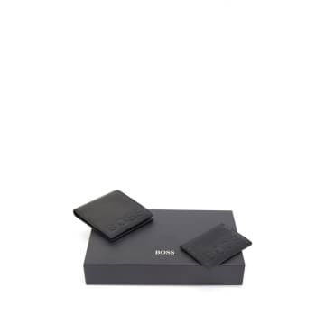 Hugo Boss Gbbm 8cc S Card Bold Card Holder And Wallet Gift Set