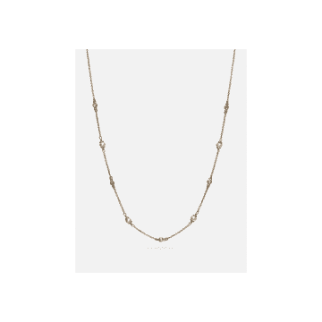 COACH GOLD CLASSIC PEARL NECKLACE
