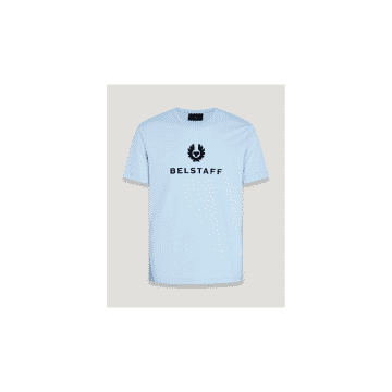 Belstaff Sky Blue Signature T Shirt