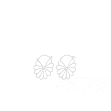 Pernille Corydon Bellis Earrings In Silver In Metallic