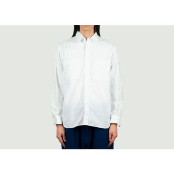 Orslow Chambray Shirt In White