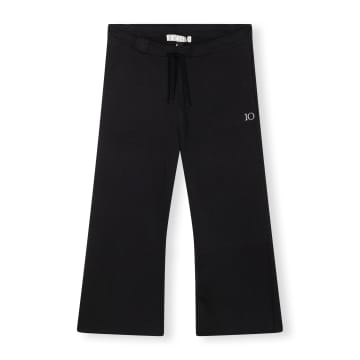 10days Flared Jogger In Black