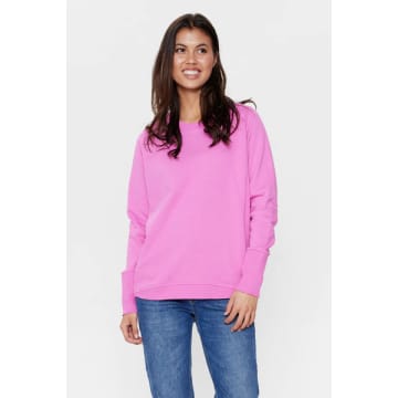 Numph Super Pink Nunikola Sweater