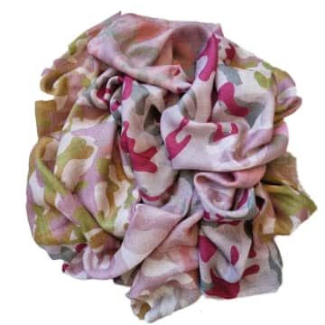 New Arrivals Salisa Scarf In Camo Pink