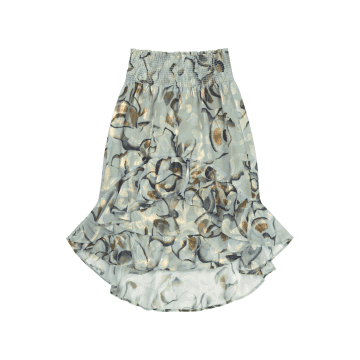 Munthe Espresina Mint Sparkle Pattern Frill Skirt Size: 12, Col: Mint In Green