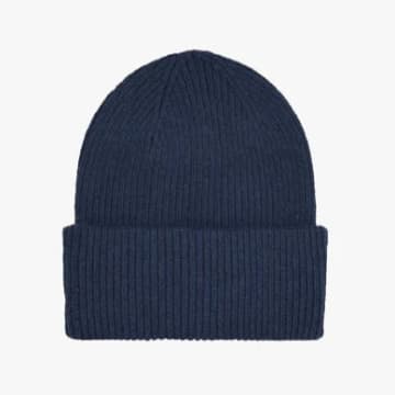 Colorful Standard Navy Blue Merino Wool Hat
