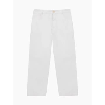 Cordera Straight Denim Pants Off-white In Blue