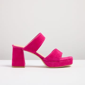 Made The Edit Zara Hot Pink Platform Sandal