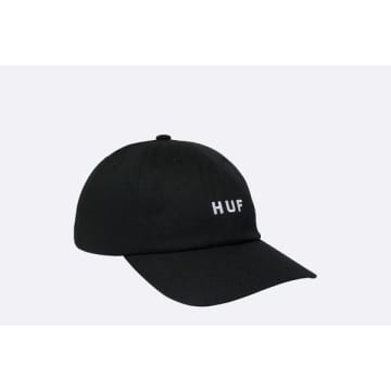 Huf Essentials Box Logo Volley In Black