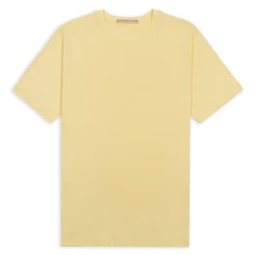 Burrows And Hare Egyptian Cotton T-shirt In Yellow
