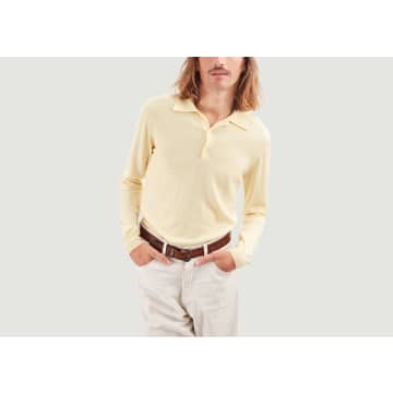 Tricot Polo Shirt In Extra-fine Wool