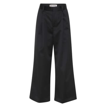 Custommade Black Anthracite Anelle Trousers
