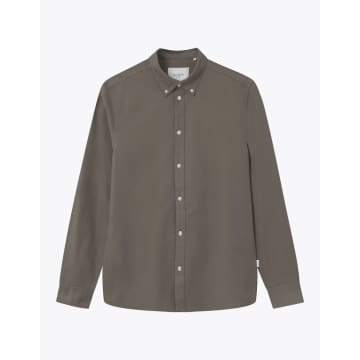 Les Deux Mountain Grey Kristian Oxford Shirt
