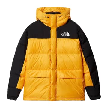 Shop The North Face Gold And Black Giacca Himalayan Down Parka Uomo Summit