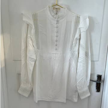 Anorak White Suncoo Louxor Blouse Shirt