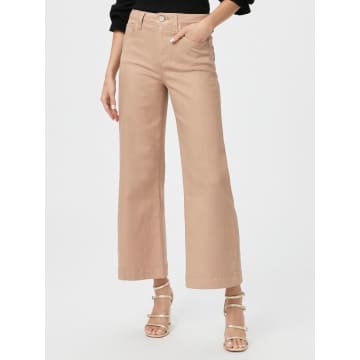PAIGE ANESSA COATED JEANS FRENCH LATTE