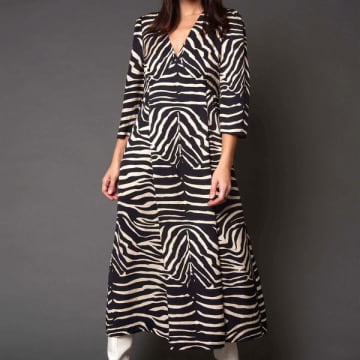 Idano Helmine Dress Zebra