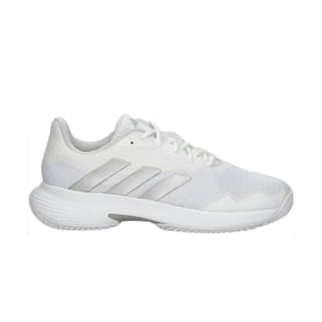 Adidas Originals Scarpe Courtjam Control Clay Donna White/silver Metallic/grey One