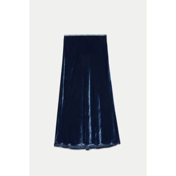 Ottod'ame Night Gonna Skirt In Blue