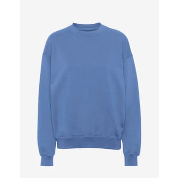 Colorful Standard Organic Oversized Crew In Blue