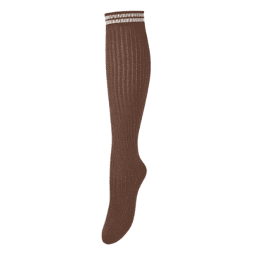 Becksondergaard Acorn Brown Oda Cotta Knee Socks