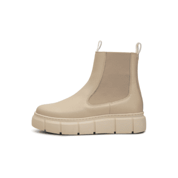 Shoe The Bear Off White Leather Tove Chelsea Boots