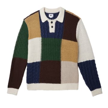 OBEY | OLIVER PATCHWORK SWEATER | MULTI
