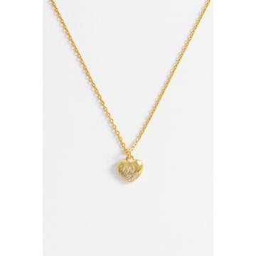 Estella Bartlett Gold Plated Heart Pendant Necklace