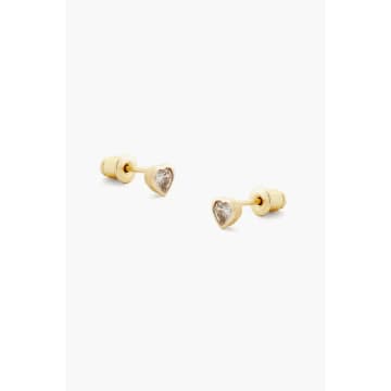 Tutti & Co Ea500g Cupid Earrings In Gold