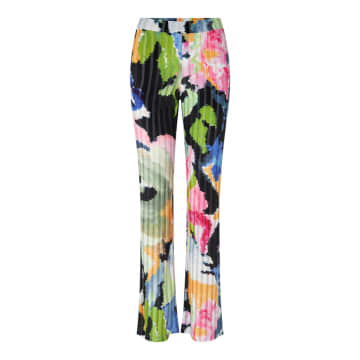 Stine Goya Artistic Floral Printed Andy Trousers In Artistic_floral