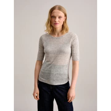Bellerose - Seas 100% Linen T-shirt H Grey