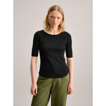 Bellerose - Seas 100% Linen T-shirt Black