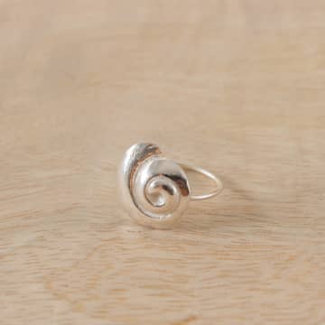 Hannah Bourn Periwinkle Ring In Metallic