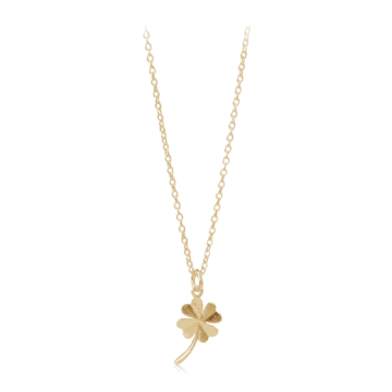 Pernille Corydon Gold Plated Clover Necklace