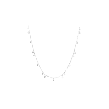Pernille Corydon Glow Necklace Silver In Metallic