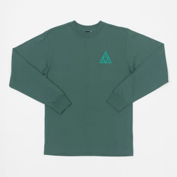 Huf Triple Triangle T-shirt In Green