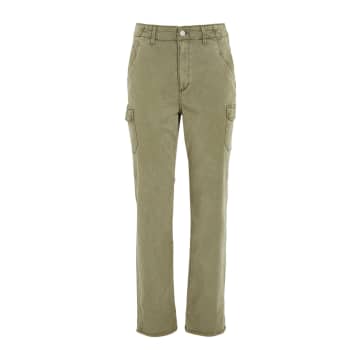 Paige Drew Cargo Trousers In Green