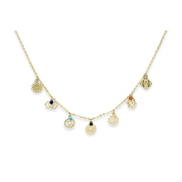 Boho Betty Spirit Gold Chakra Beaded Necklace