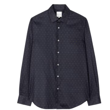 Paul Smith Menswear Polka Dot Cotton-twill Shirt