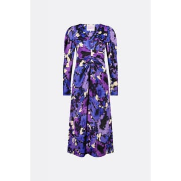 Fabienne Chapot Blue Bloomsberry Printed Vera Dress