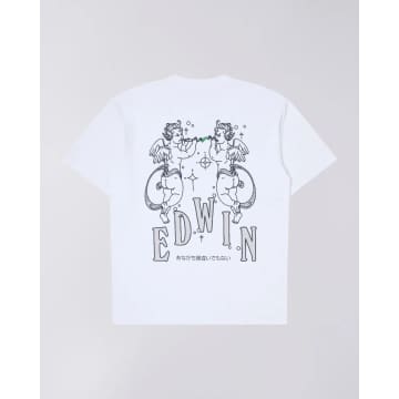 Edwin Angels T-shirt In White