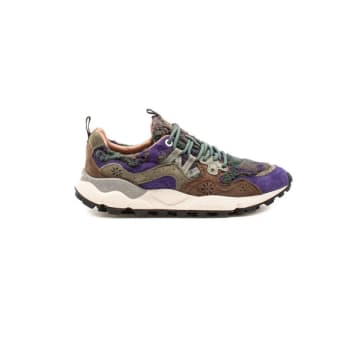 Flower Mountain Shoes For Woman Yamano 3 Uni Violet Brown In Purple