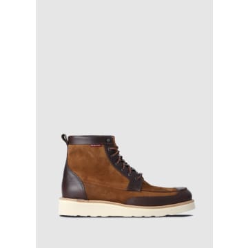 PAUL SMITH TAN MENS TUFNEL BOOTS