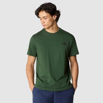 The North Face T Shirt Simple Dome Uomo Pine Neddle