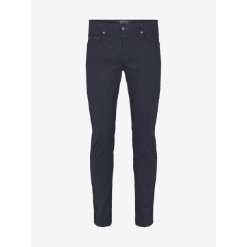Sand Burton Suede Touch Trousers Col: 590 Navy, Size: 31/34 In Neutrals